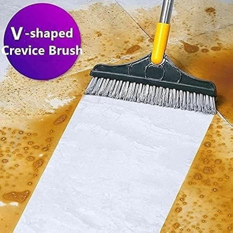 2 In 1 Floor Cleaning Brush Bathroom Tile Windows Floor Cleaning Brush With 120° Rotatable Head – Multipurpose Bathroom