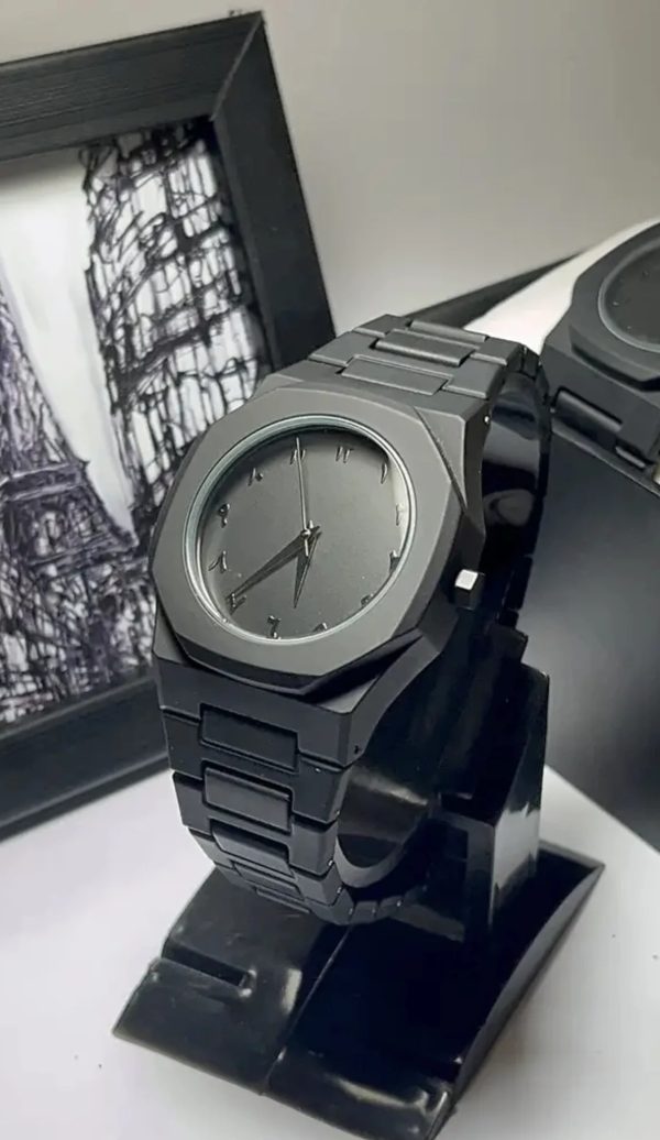 Full Black Aura Quartz Watch – Lightweight Design, , Premium Quality & Finish – Best Quality Analog Watch For Boys