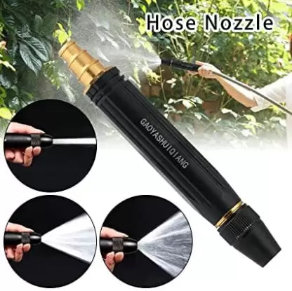 High Pressure Power Washer Car Wash Spray Gun Garden Water Gun Hose Nozzle Watering Irrigation Sprinkler Garden-tools – Plastic