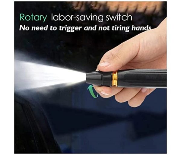 High Pressure Power Washer Car Wash Spray Gun Garden Water Gun Hose Nozzle Watering Irrigation Sprinkler Garden-tools – Plastic
