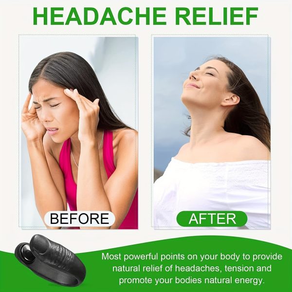 Sugar Control  Acupressure Point Clip Wearable – Relaxation, Stress , Tension Relief And Headache Relief – Original